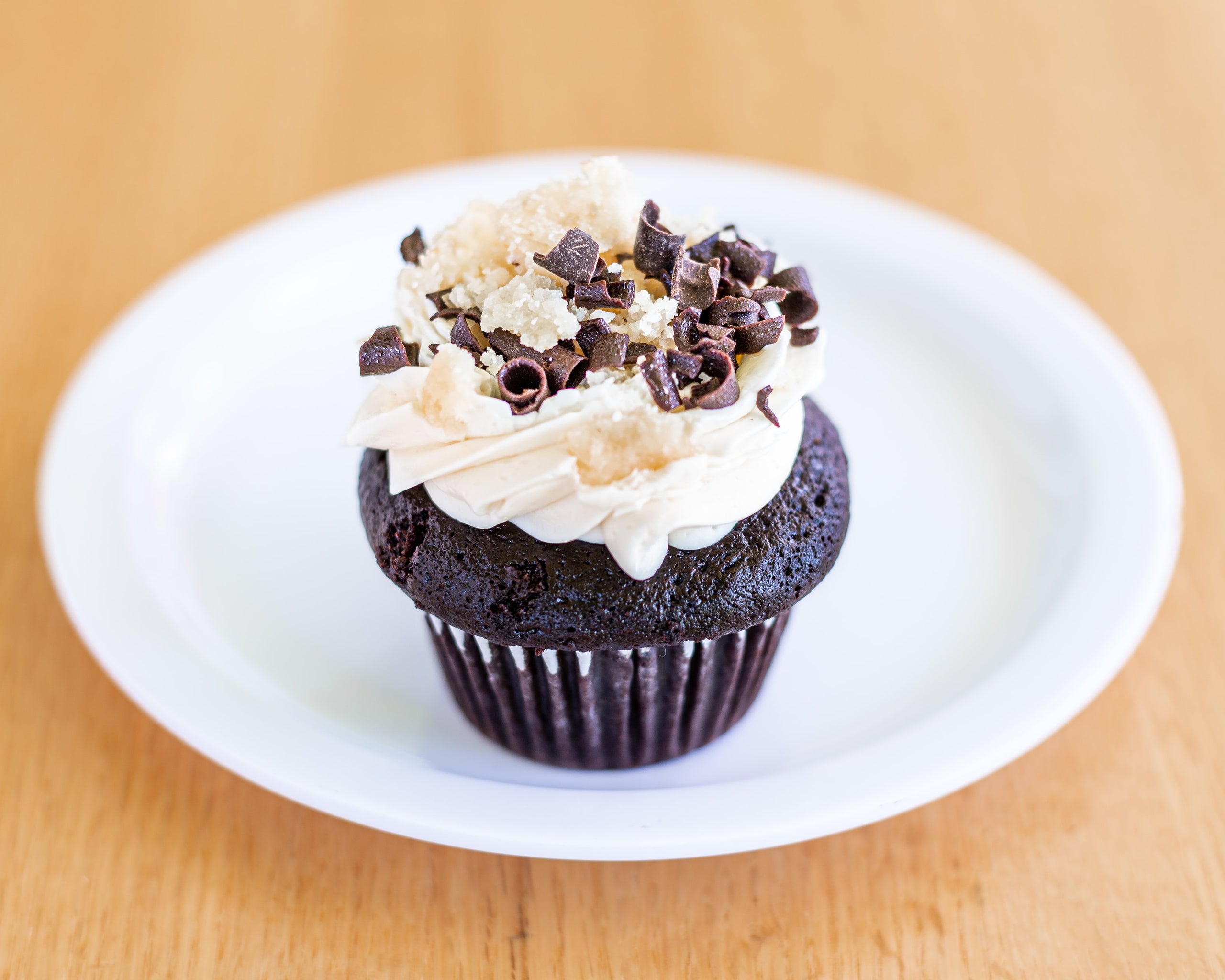French Silk Pie Cupcake